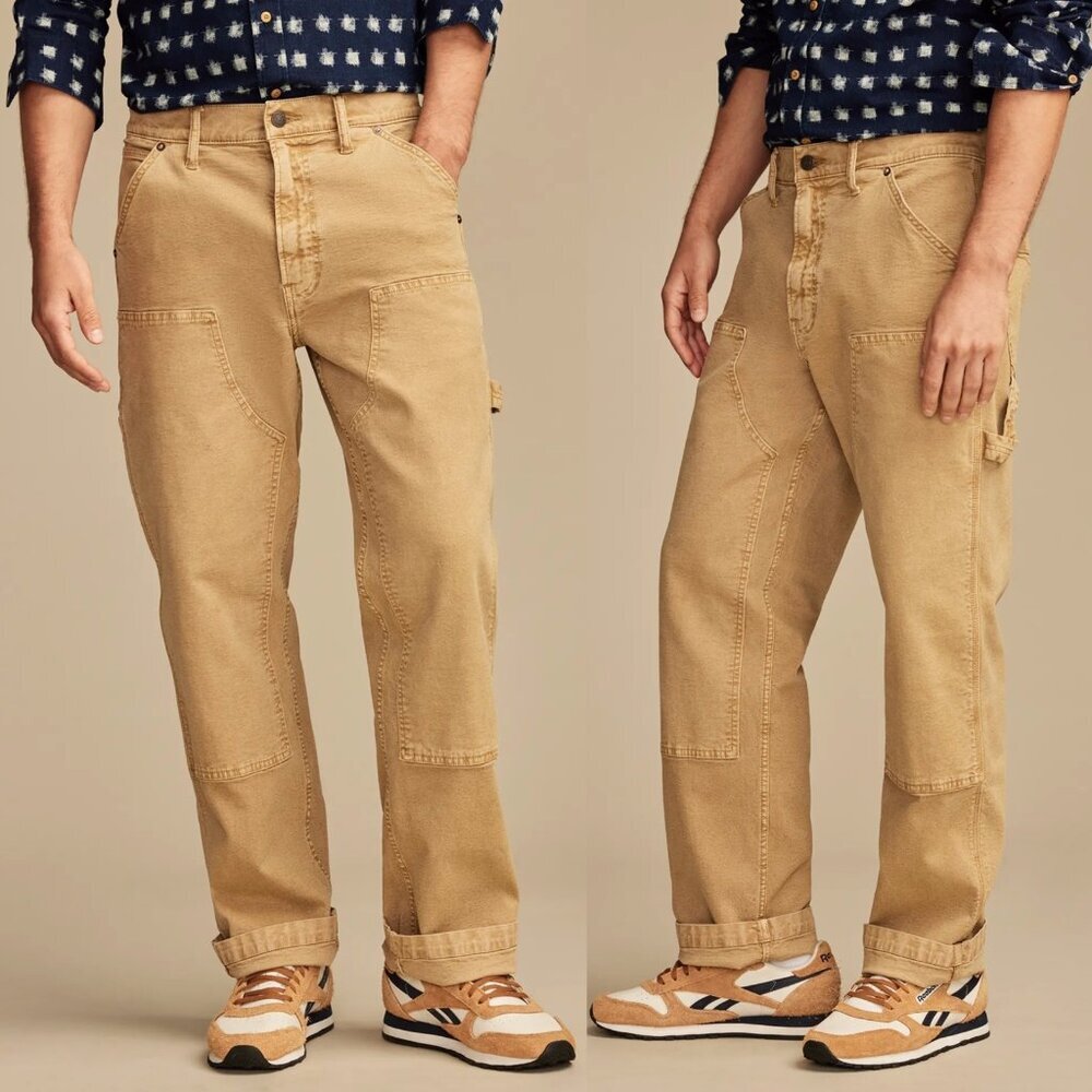 NWT New $119 Lucky Brand 181 Relaxed Straight Carpenter Jeans Size 31 x 32